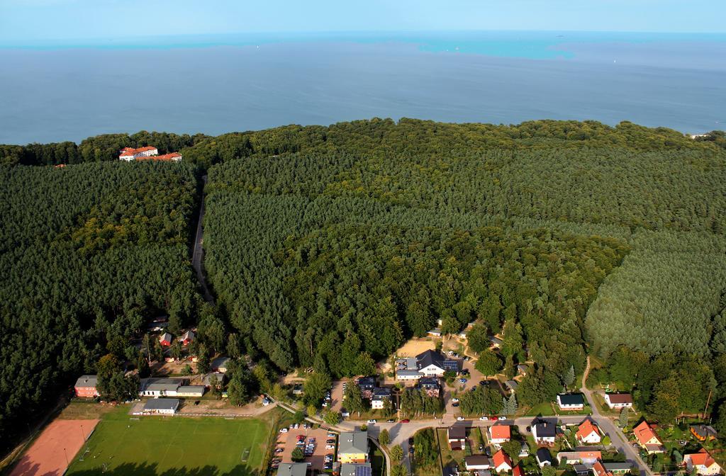 Das Hudewald Hotel & Resort Uckeritz Exterior foto